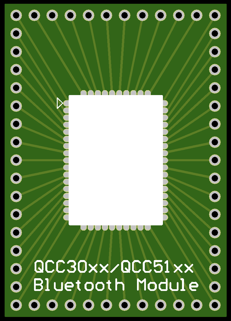 EC6Q324(BTM324) QCC3024 Bluretooth 5.1 Audio Module I2S IIS SPDIF